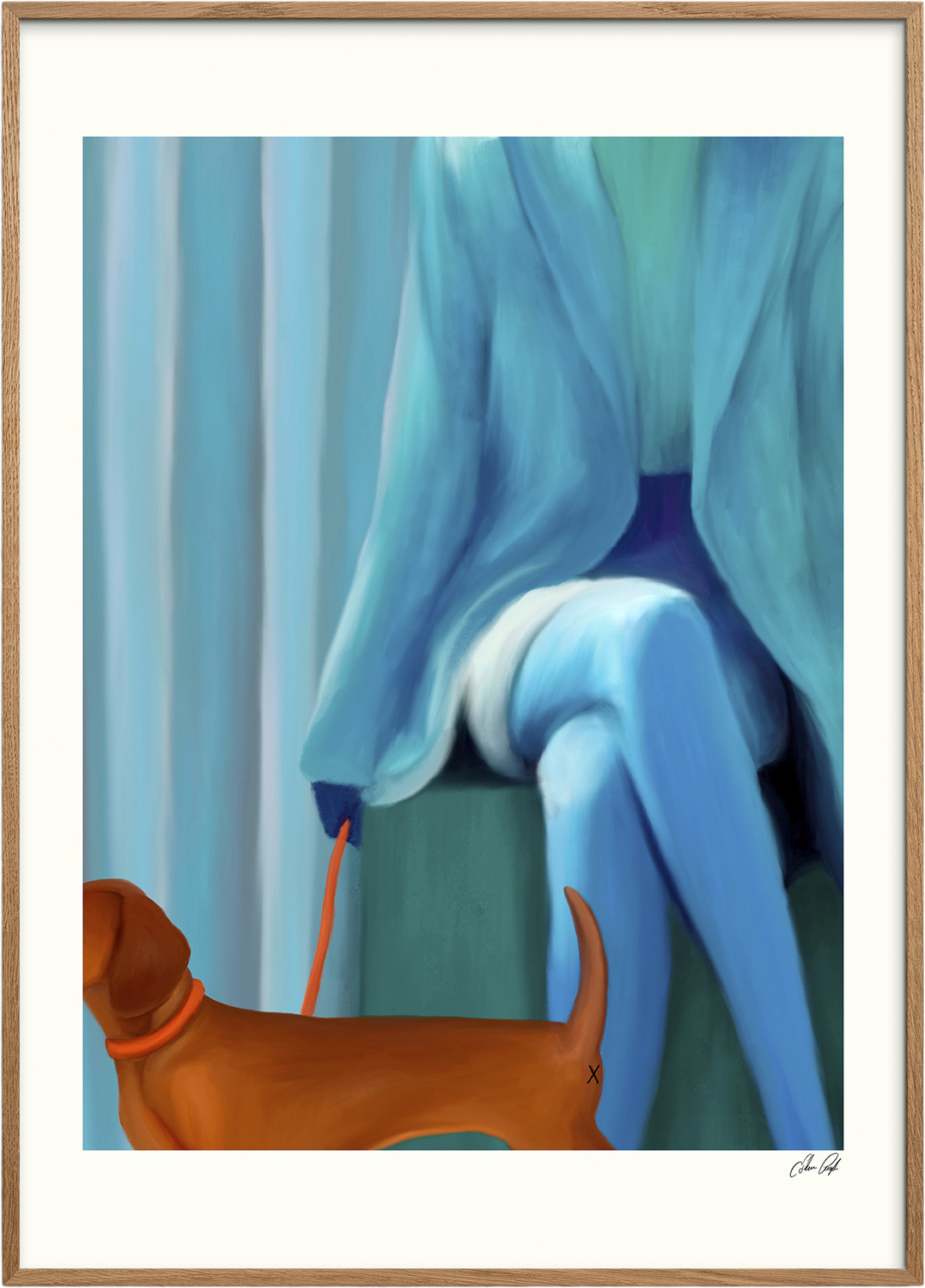 Estelle Graf Blue Coat